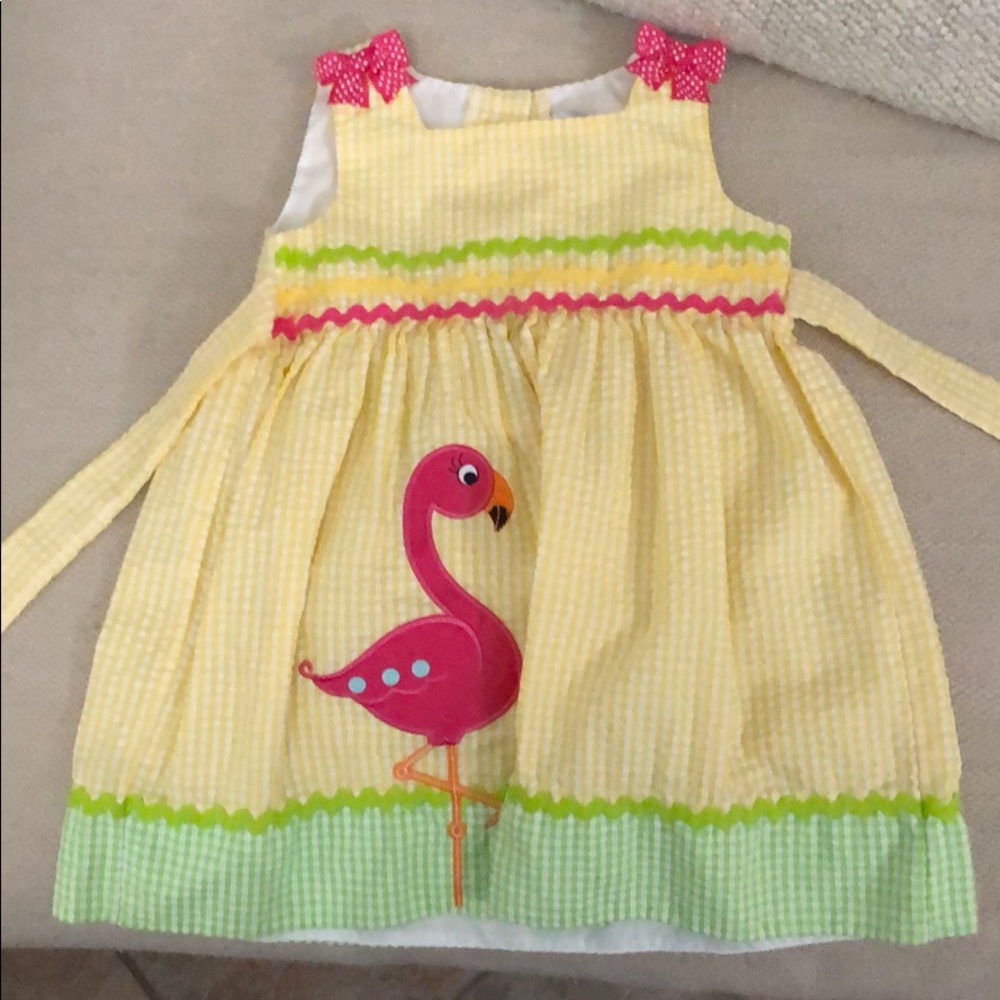 Flamingo dress